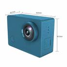 Original Xiaomi Youpin SEABIRD 2.0 inch IPS HD Touch Screen 4K 30 Frame F2.6 12 Million Pixels 145 Degrees Wide Angle Action Camera, Support APP Operation & Video Recording(Blue) - 9