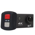 HAMTOD H9A Pro HD 4K WiFi Sport Camera with Remote Control & Waterproof Case, Generalplus 4247, 2.0 inch LCD Screen, 170 Degree A Wide Angle Lens(Black) - 1