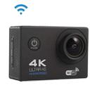 HAMTOD H9A HD 4K WiFi Sport Camera with Waterproof Case, Generalplus 4247, 2.0 inch LCD Screen, 120 Degree Wide Angle Lens (Black) - 1
