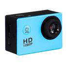 HAMTOD HF40 Sport Camera with 30m Waterproof Case, Generalplus 6624, 2.0 inch LCD Screen(Blue) - 1