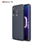 Litchi Texture TPU Shockproof Case for Huawei Honor 10i(Navy Blue) - 1