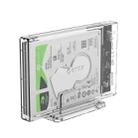 ORICO 2159U3 2.5 inch Transparent USB3.0 Hard Drive Enclosure with Stand - 1