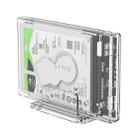 ORICO 2159U3 2.5 inch Transparent USB3.0 Hard Drive Enclosure with Stand - 2