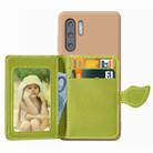 Leaf Buckle Litchi Texture Card Holder PU + TPU Case for Huawei P30 Pro, with Card Slot & Wallet & Holder & Photo Frame - 1