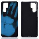 Paste Skin + PC Thermal Sensor Discoloration Protective Back Cover Case for Huawei P30 Pro(Blue) - 1