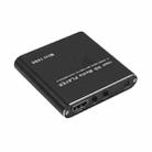 MINI 1080P Full HD Media USB HDD SD/MMC Card Player Box, EU Plug(Black) - 2
