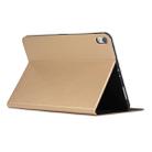 Open Solid Color Elastic Leather Case for iPad Pro 11 inch  with Stand with Sleep Function, TPU Soft Shell Bottom Case(Gold) - 8