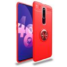 Metal Ring Holder 360 Degree Rotating TPU Case for OPPO F11 Pro(Red+Red) - 1