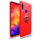 Metal Ring Holder 360 Degree Rotating TPU Case for  Xiaomi Redmi 7(Red) - 1