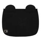 Cute Bear Embroidered Horizontal Flipped Leather Sleeve for iPad Mini 1 & Mini 2 & Mini 3 & Mini 4 & Mini 5, with Bracket-Dormancy(Black) - 3