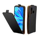 Business Style Vertical Flip TPU Leather Case with Card Slot for Huawei P30 Lite / Nova 4e(Black) - 1