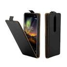 Business Style Vertical Flip TPU Leather Case with Card Slot for Nokia 6.1 / 6 (2018)(Black) - 1