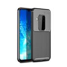 Beetle Series Carbon Fiber Texture Shockproof TPU Case for Motorola MOTO P40 Note(Black) - 1