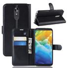 Litchi Texture Horizontal Flip Leather Case for LG Stylo 5, with Holder & Card Slots & Wallet(Black) - 1