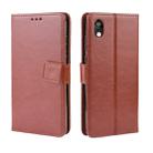 Retro Crazy Horse Texture Horizontal Flip Leather Case for Huawei Y5 (2019), with Holder & Card Slots & Photo Frame(Brown) - 1