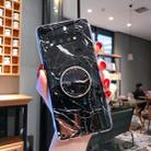 Marble Strip TPU Protection Back Cover Case for Galaxy S10e, with Holder(Black) - 1