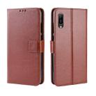 Retro Crazy Horse Texture Horizontal Flip Leather Case for Huawei Y6 Pro (2019), with Holder & Card Slots & Photo Frame(Brown) - 1