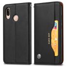 Knead Skin Texture Horizontal Flip Leather Case for Xiaomi Redmi Note 7 & 7 Pro, with Photo Frame & Holder & Card Slots & Wallet(Black) - 1