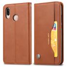 Knead Skin Texture Horizontal Flip Leather Case for Xiaomi Redmi Note 7 & 7 Pro, with Photo Frame & Holder & Card Slots & Wallet(Brown) - 1