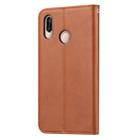 Knead Skin Texture Horizontal Flip Leather Case for Xiaomi Redmi Note 7 & 7 Pro, with Photo Frame & Holder & Card Slots & Wallet(Brown) - 3