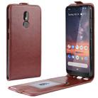 Crazy Horse Texture Vertical Flip Leather Case for Nokia 3.2, with Card Slot & Photo Frame(Brown) - 1