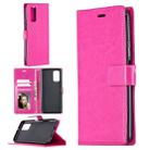 For Huawei Honor 30S Crazy Horse Texture Horizontal Flip Leather Case with Holder & Card Slots & Wallet & Photo Frame(Roes) - 1