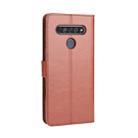 For LG K41S / K51S Retro Crazy Horse Texture Horizontal Flip Leather Case, with Holder & Card Slots & Photo Frame(Brown) - 3