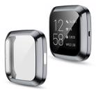 For Fitbit versa 2 Plating TPU All-inclusive Protective Shell(Gray) - 1