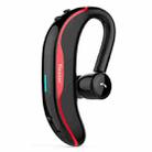 F600 Sports Business Hanging In-ear Bluetooth Headset(Black Red) - 1