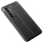 For Xiaomi Mi Note 10 lite Litchi Texture TPU Shockproof Case(Black) - 1