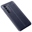 For Xiaomi Mi Note 10 lite Litchi Texture TPU Shockproof Case(Navy Blue) - 1