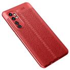 For Xiaomi Mi Note 10 lite Litchi Texture TPU Shockproof Case(Red) - 1