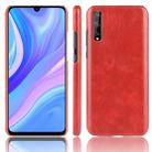 For Huawei Y8p Shockproof Litchi Texture PC + PU Case(Red) - 1
