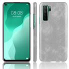 For Huawei P40 LITE 5G/Nova 7 SE Shockproof Litchi Texture PC + PU Case(Gray) - 1