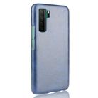 For Huawei P40 LITE 5G/Nova 7 SE Shockproof Litchi Texture PC + PU Case(Blue) - 3