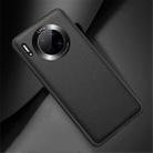 For Huawei Mate 30 Shockproof TPU Soft Edge Skinned Plastic Case(Black) - 1