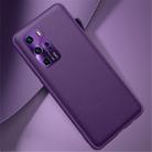 For Huawei P40 Pro Shockproof TPU Soft Edge Skinned Plastic Case(Purple) - 1