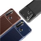 For OPPO Realme 6i Carbon Fiber Texture Shockproof TPU Case(Brown) - 7