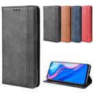 For Huawei Y9 Prime 2019 Magnetic Buckle Retro Crazy Horse Texture Horizontal Flip Leather Case with Holder & Card Slots & Photo Frame(Blue) - 3
