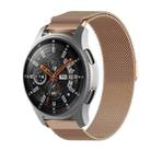 For Honor Magic Watch 2 / Samsung Galaxy Active 2 18mm Milan Stainless Steel Mesh Watch Band(Rose Gold) - 1