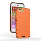 For iPhone 6 / 6s   Shockproof Grain PC + TPU Case(Orange) - 1