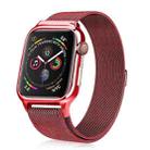 Milanese Loop Magnetic Stainless Steel Watch Band With Frame for Apple Watch Series 5 & 4 44mm - 1