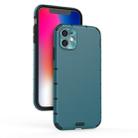 For iPhone 11 Pro Max Shockproof Grain PC + TPU Case(Green) - 1