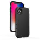 For iPhone 11 Pro Max Shockproof Grain PC + TPU Case(Black) - 1