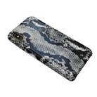 For iPhone X/XS Snake Skin Pattern PU+PVC Material Shockproof Mobile Protective Case(Grey) - 3