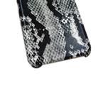 For iPhone X/XS Snake Skin Pattern PU+PVC Material Shockproof Mobile Protective Case(Grey) - 5