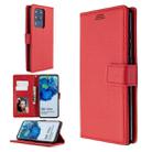 For Samsung Galaxy S20 Ultra Litchi Texture Horizontal Flip Leather Case with Holder & Card Slots & Wallet & Photo Frame(Red) - 1