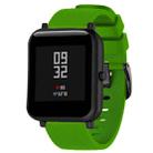 20mm For Huami Amazfit GTS / Samsung Galaxy Watch Active 2 / Gear Sport Silicone Watch Band(Army Green) - 1