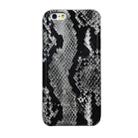 For iPhone 6 / 6s Snake Skin Pattern PU+PVC Material Shockproof Mobile Protective Case(Grey) - 1