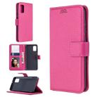 For Samsung Galaxy A41 Litchi Texture Horizontal Flip Leather Case with Holder & Card Slots & Wallet & Photo Frame(Rose) - 1